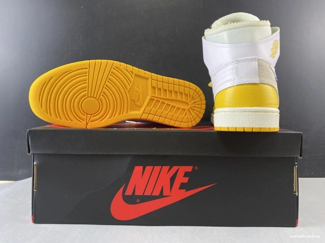 Yellow-Cone AQ0818-149 Jordan Powder Dark Air x NRG White 1 Off-White 0720